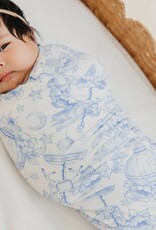 Copper Pearl Vintage Carnival Bamboo Swaddle