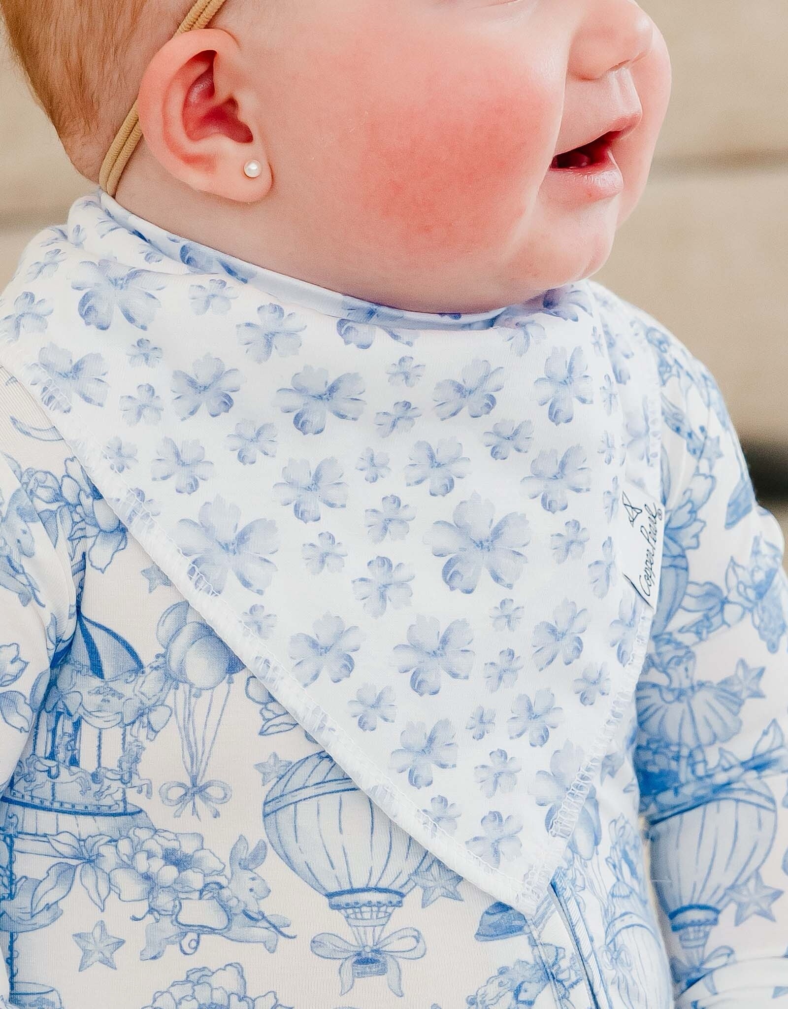 Copper Pearl Vintage Carnival Bib Set