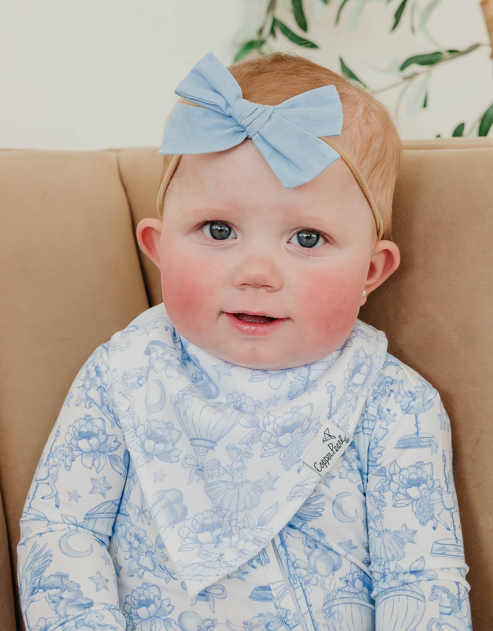 Copper Pearl Vintage Carnival Bib Set