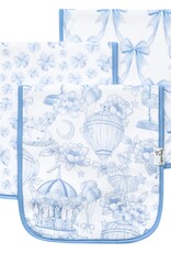 Copper Pearl Vintage Carnival Burp Cloth Set