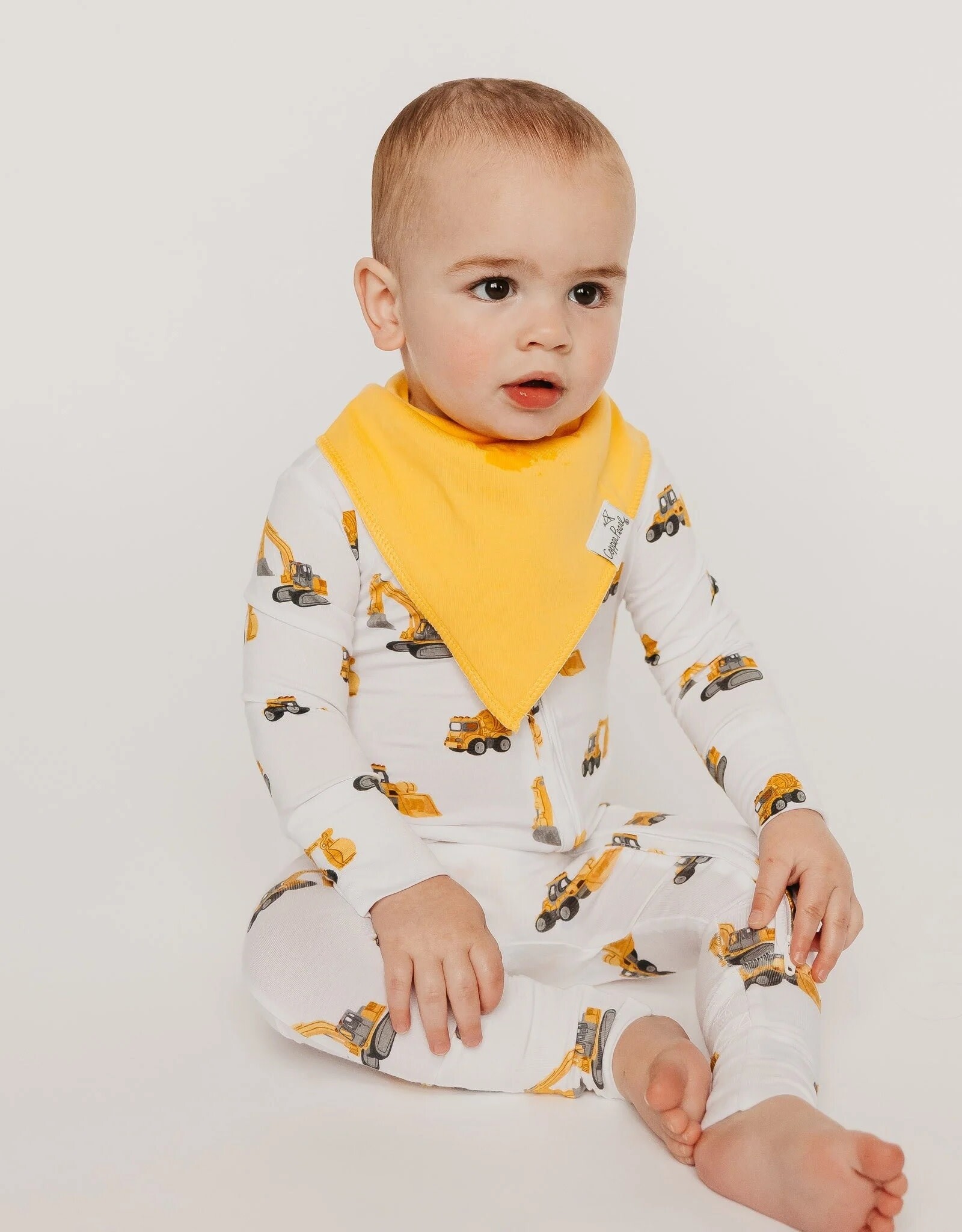 Copper Pearl Dozer Bandana Bibs
