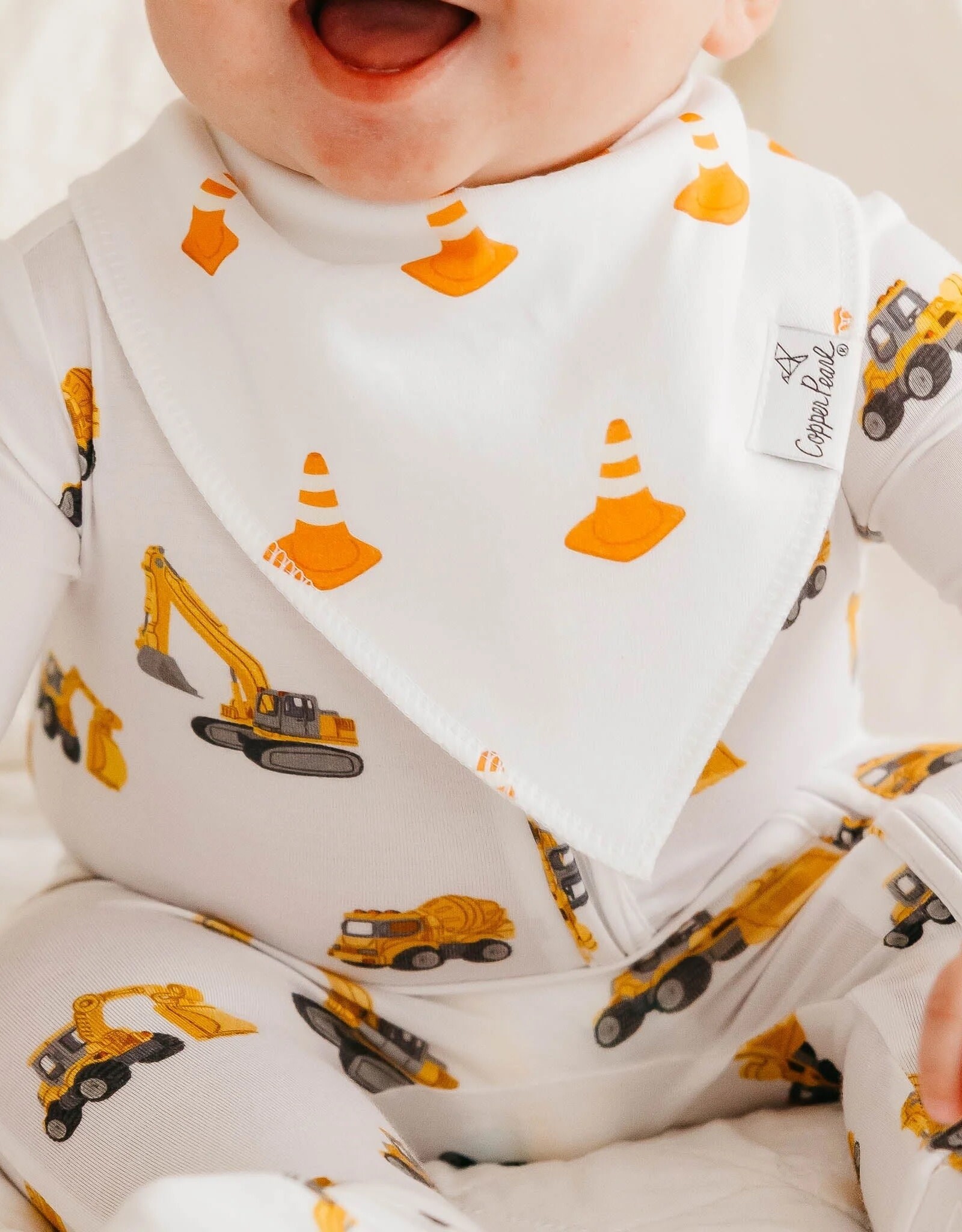 Copper Pearl Dozer Bandana Bibs