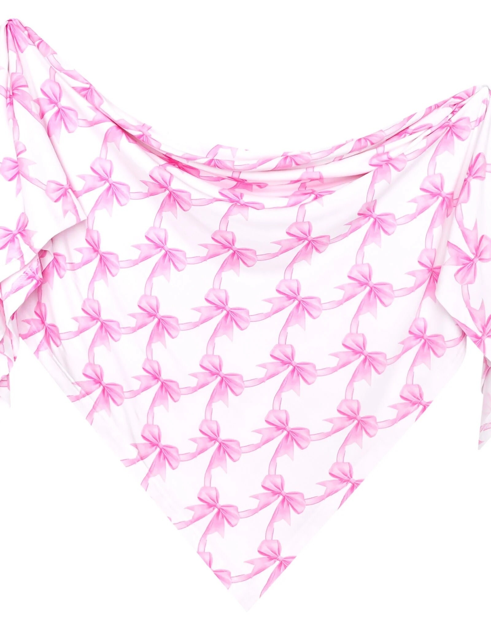 Copper Pearl Bow My Gosh Bamboo Swaddle