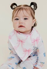 Copper Pearl Bow My Gosh Bandana Bib Set