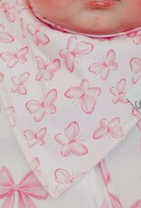 Copper Pearl Bow My Gosh Bandana Bib Set