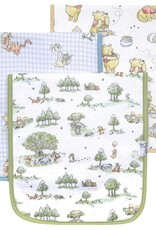Copper Pearl Hundred Acre Woods Burp Cloths