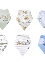 Copper Pearl Winnie the Pooh 6 pack Bandana Bib