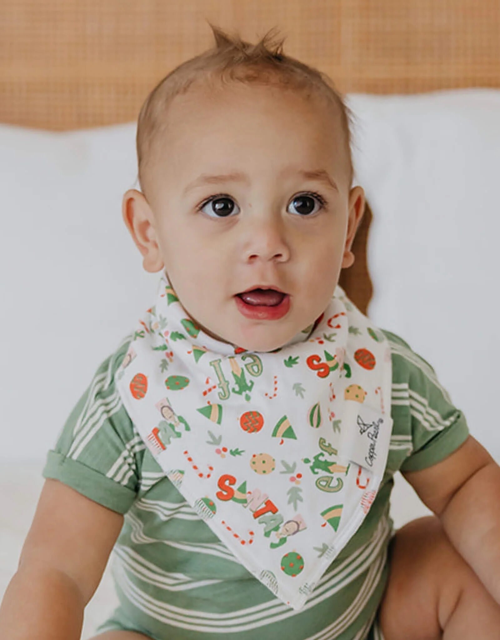 Copper Pearl Christmas Classics Bandana Bibs