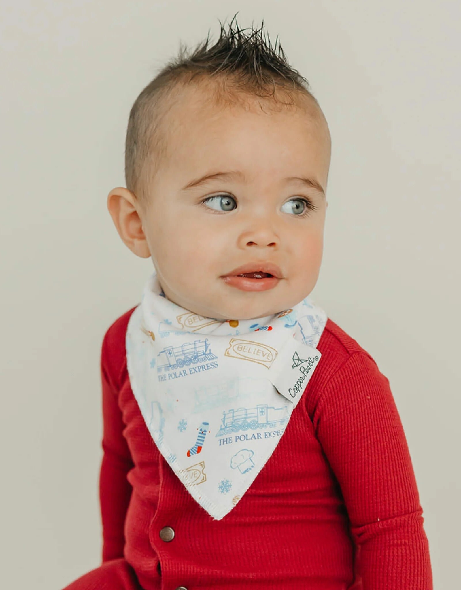 Copper Pearl Christmas Classics Bandana Bibs