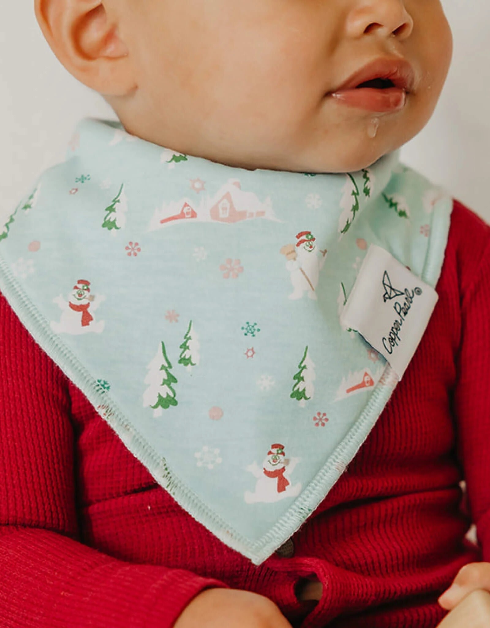 Copper Pearl Christmas Classics Bandana Bibs