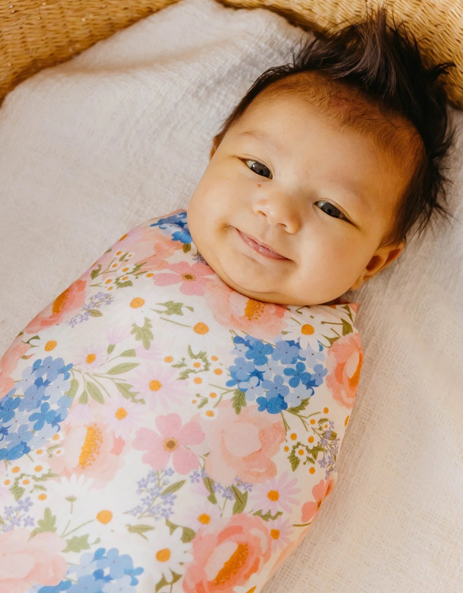 Copper Pearl Penelope Bamboo Swaddle