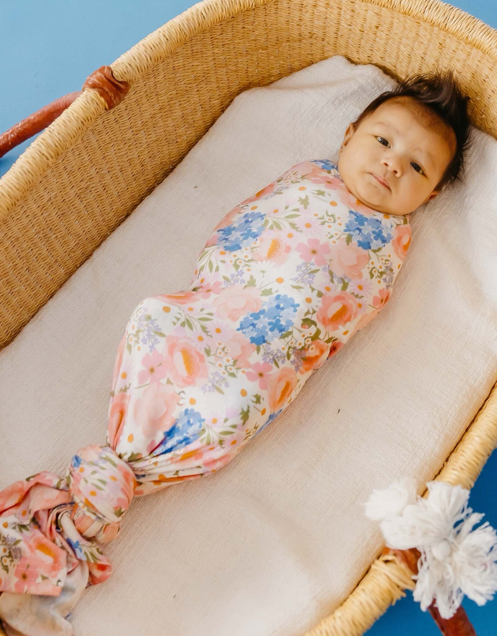 Copper Pearl Penelope Bamboo Swaddle