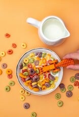 Constructive Eating Orange Tractor Set