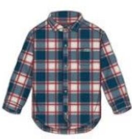 Losan Wolf Tale Plaid Shirt