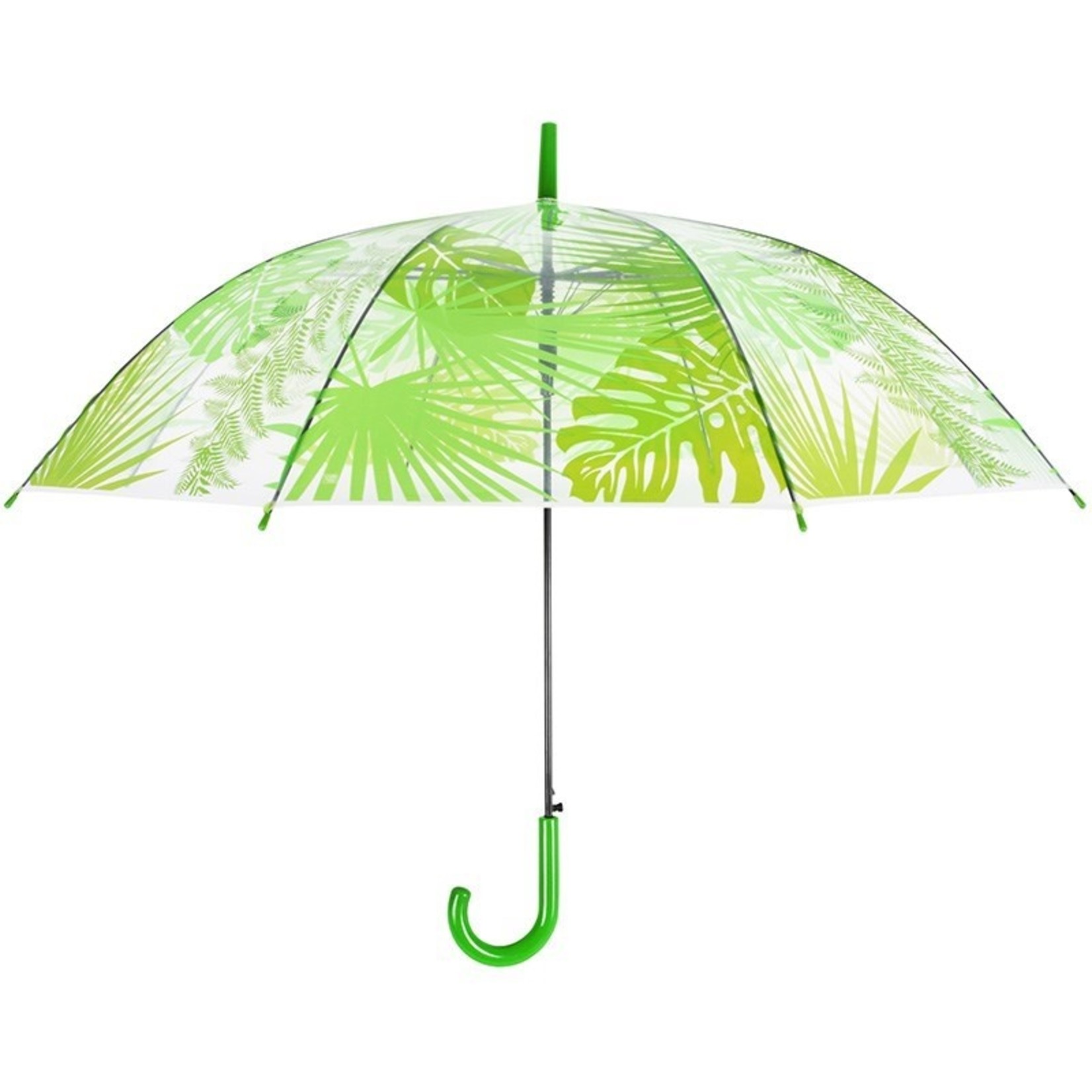 Transparent Jungle Leaves Umbrella