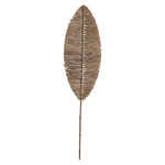 Creative Coop Handmade Natural Raffia Banana Leaf Shape