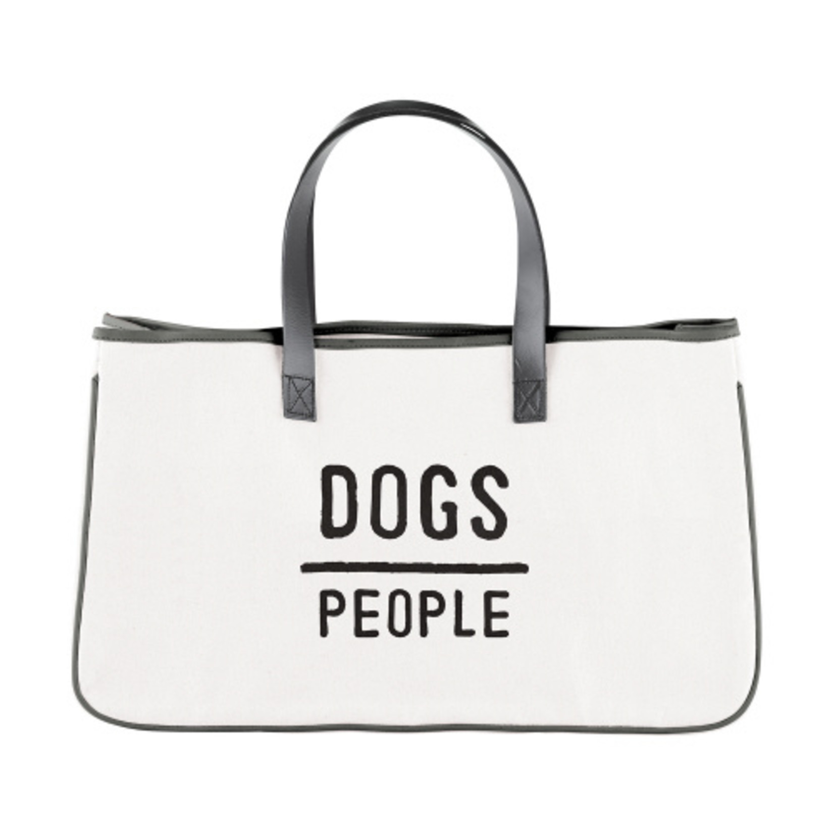 Creative Brands Dogs/People Canvas Tote