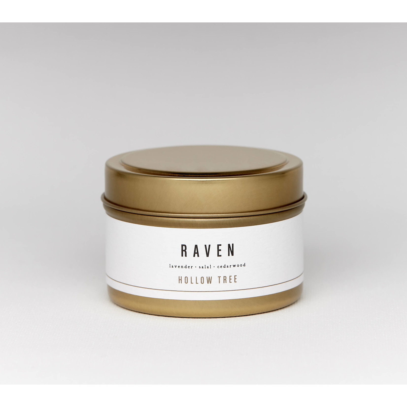 Hollow Tree Raven Travel Candle