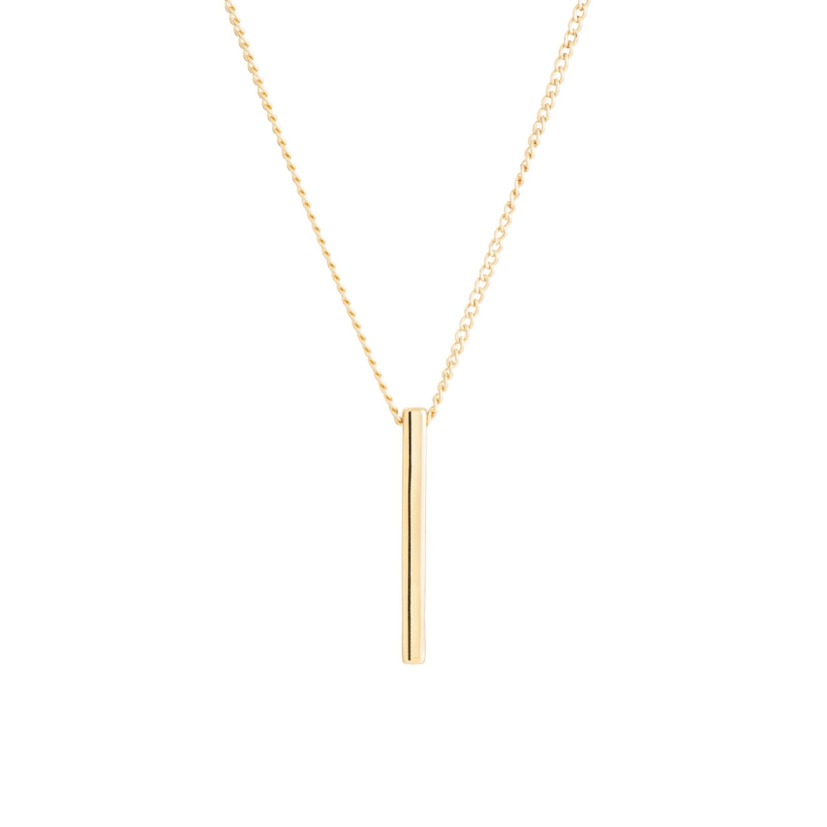 Lolo Jewellery Match Stick Pendant - Gold