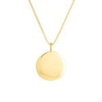 Lolo Jewellery Classic Disc - Gold