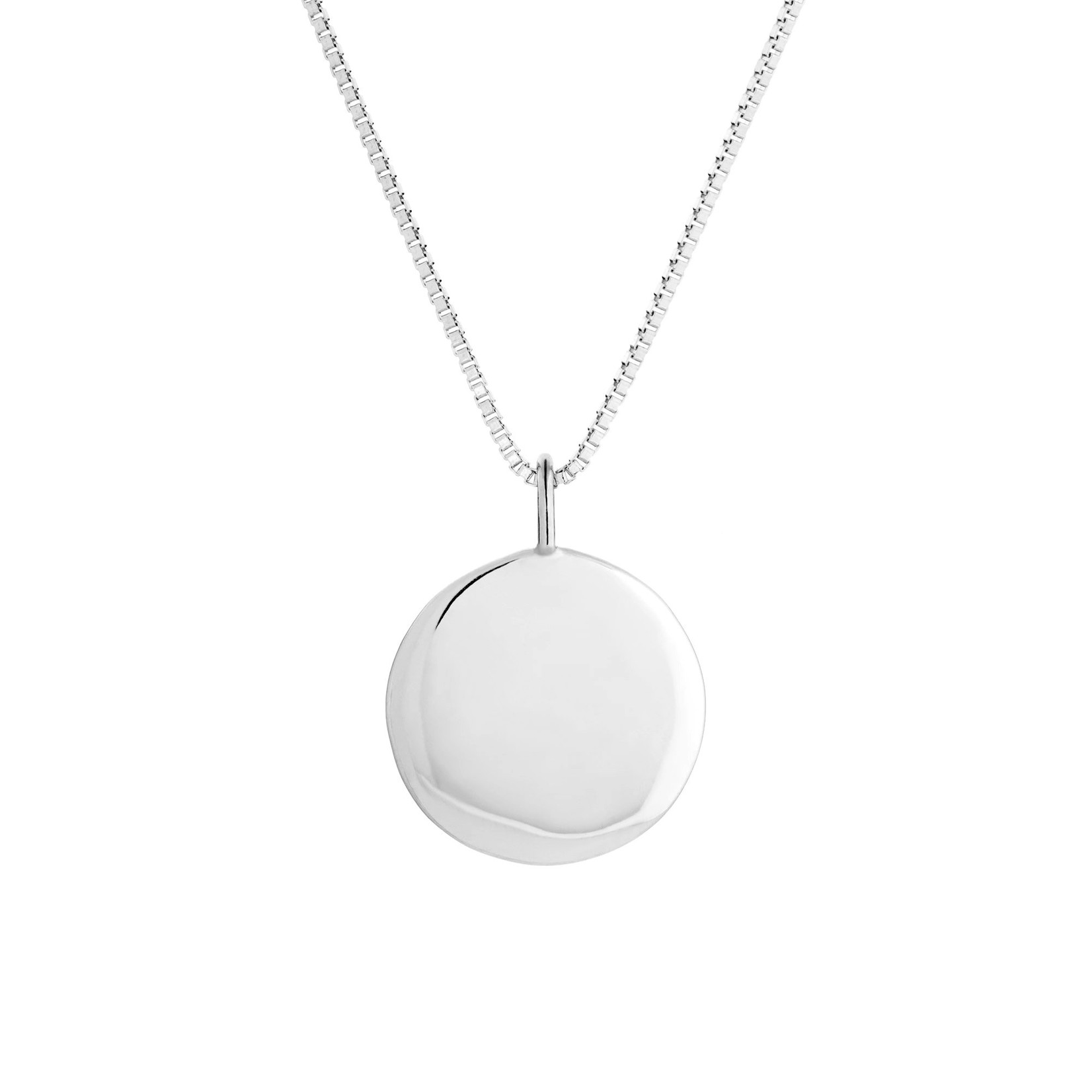 Lolo Jewellery Classic Disc - Silver