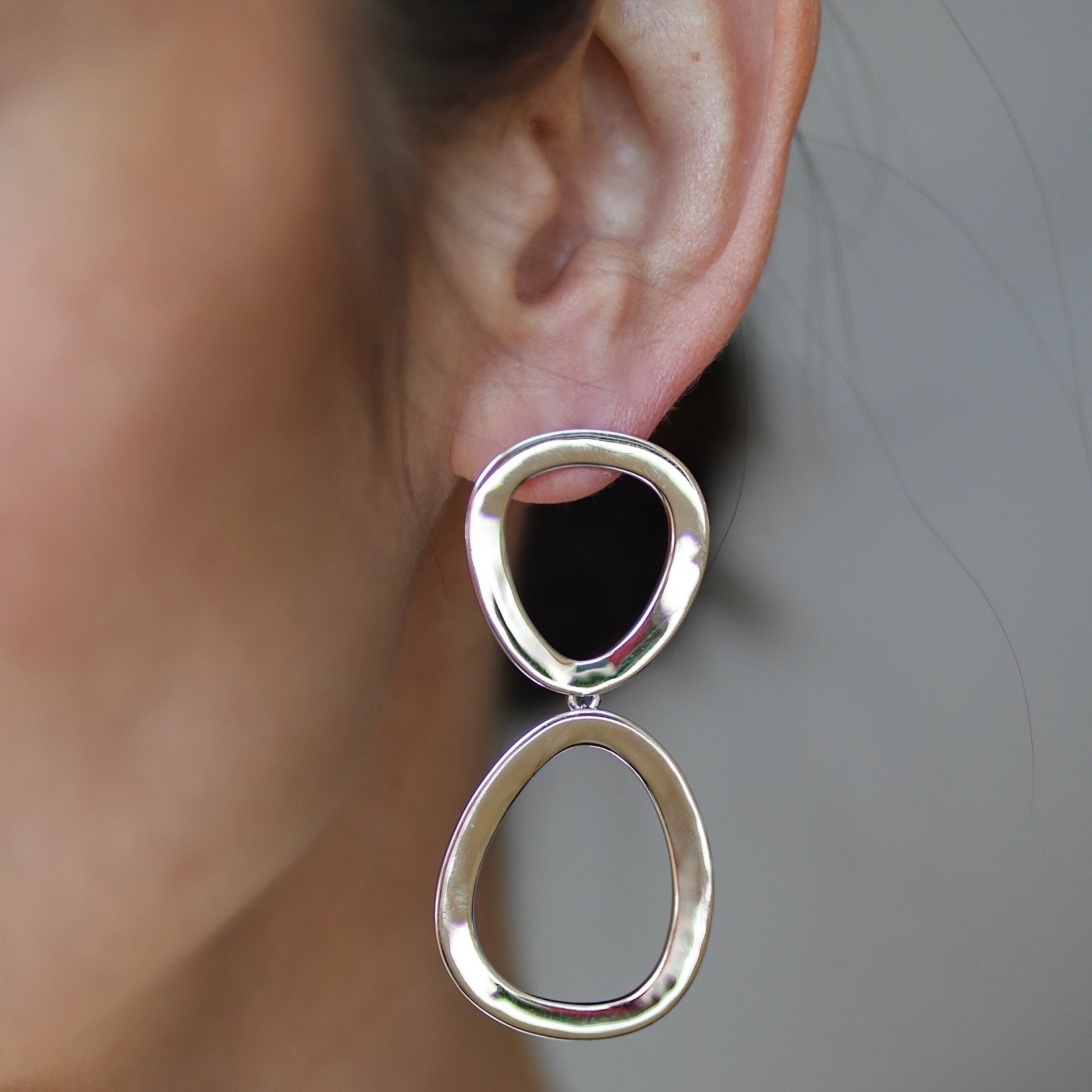 Lolo Jewellery Elise Earrings - Silver