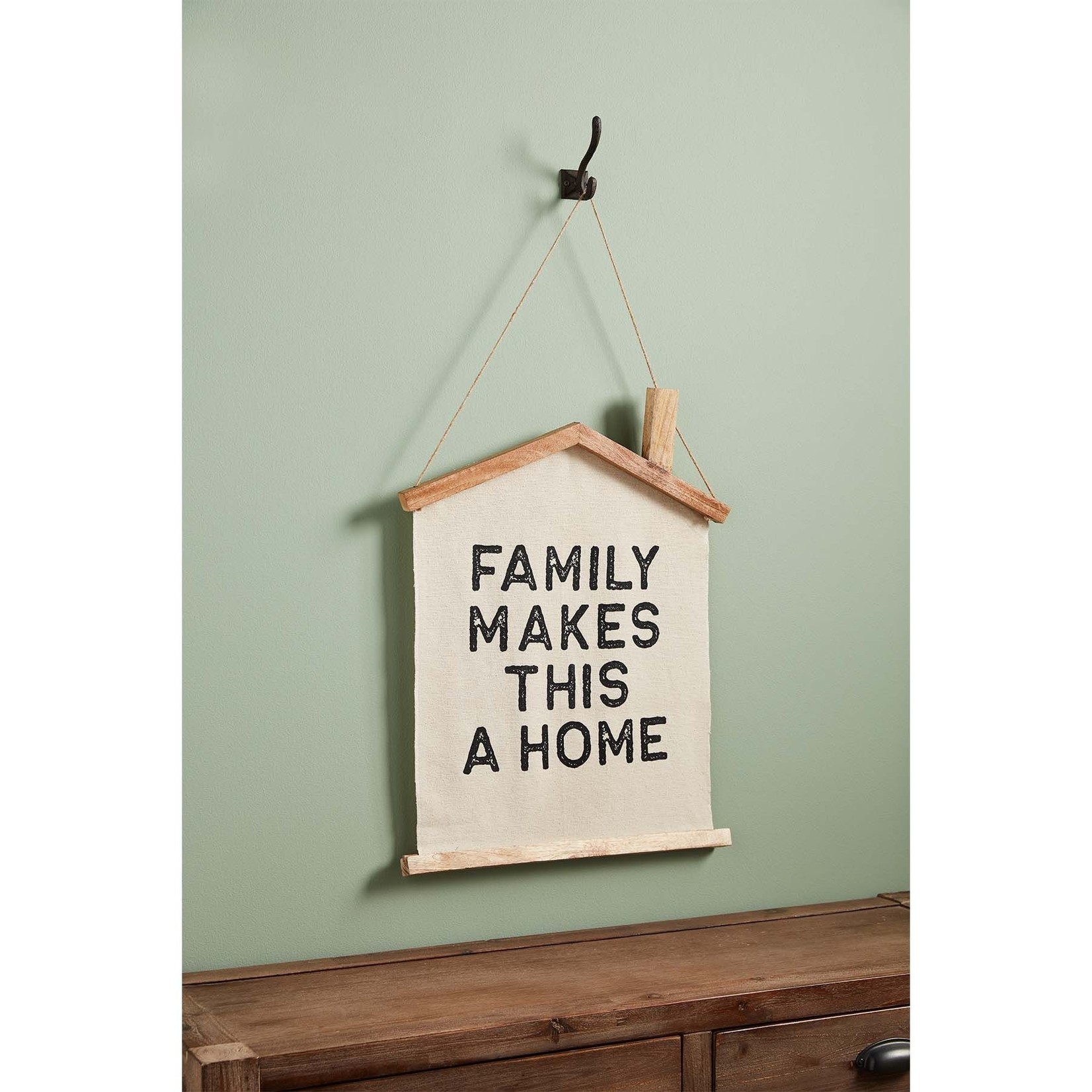 Mud Pie Family Makes this Home Wall Hanger
