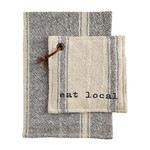 Mud Pie Eat Local Pot Holder Set