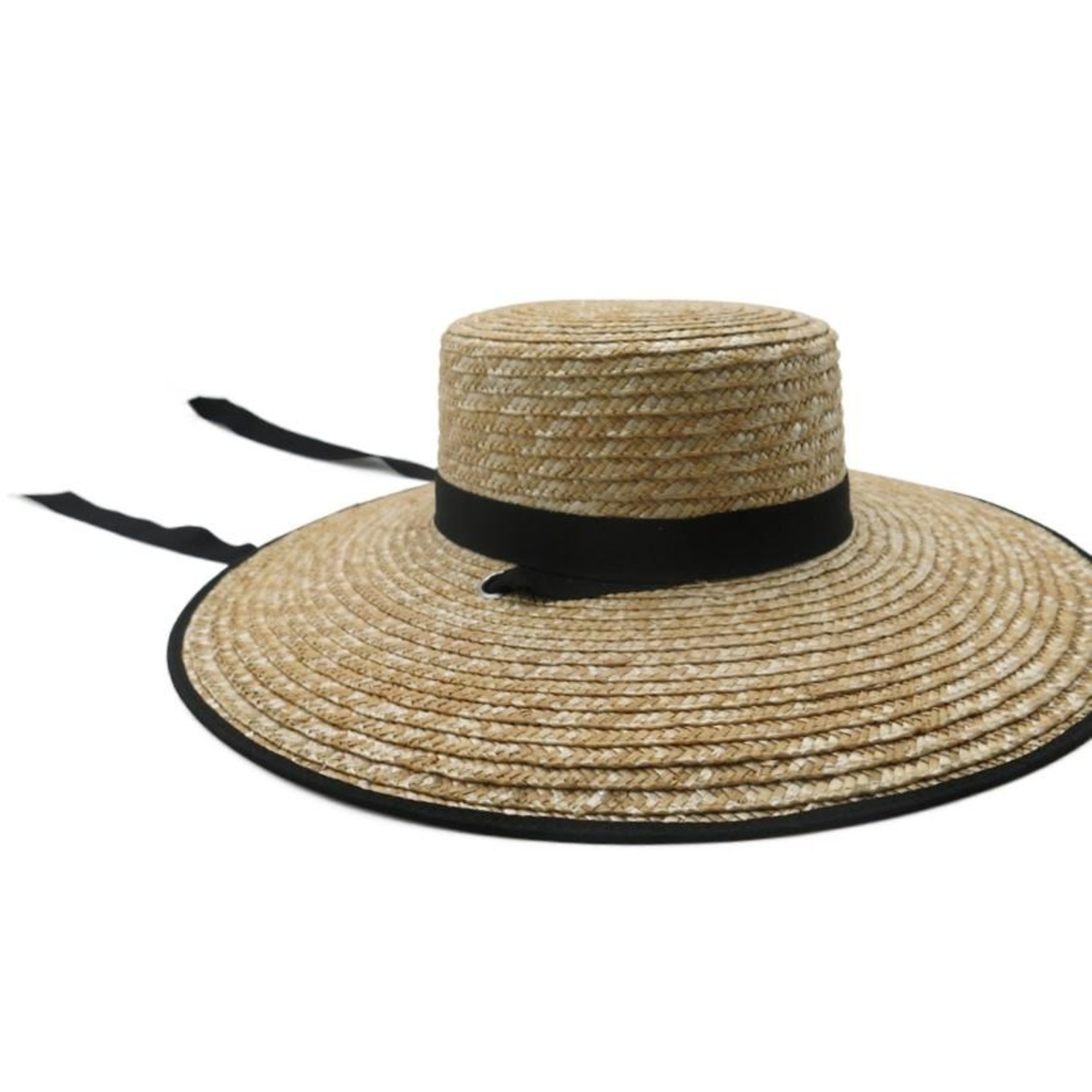 Ace of Something Roseaum Boater Hat