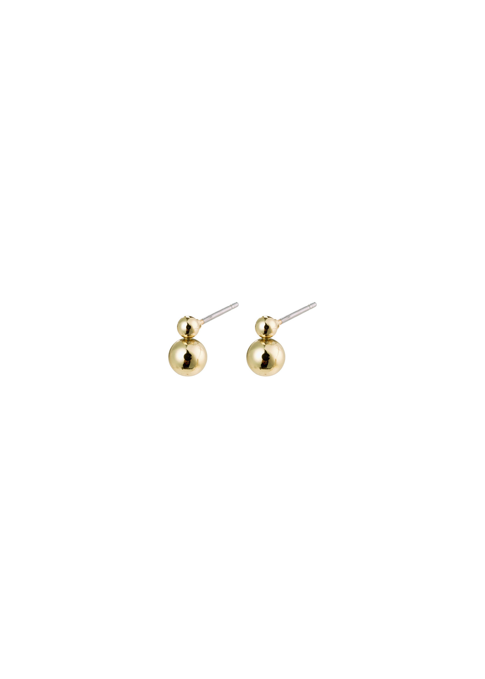 Pilgrim Jewellery Gala Stud Earrings - Gold