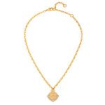 French Kande Loire Arles Necklace Gold