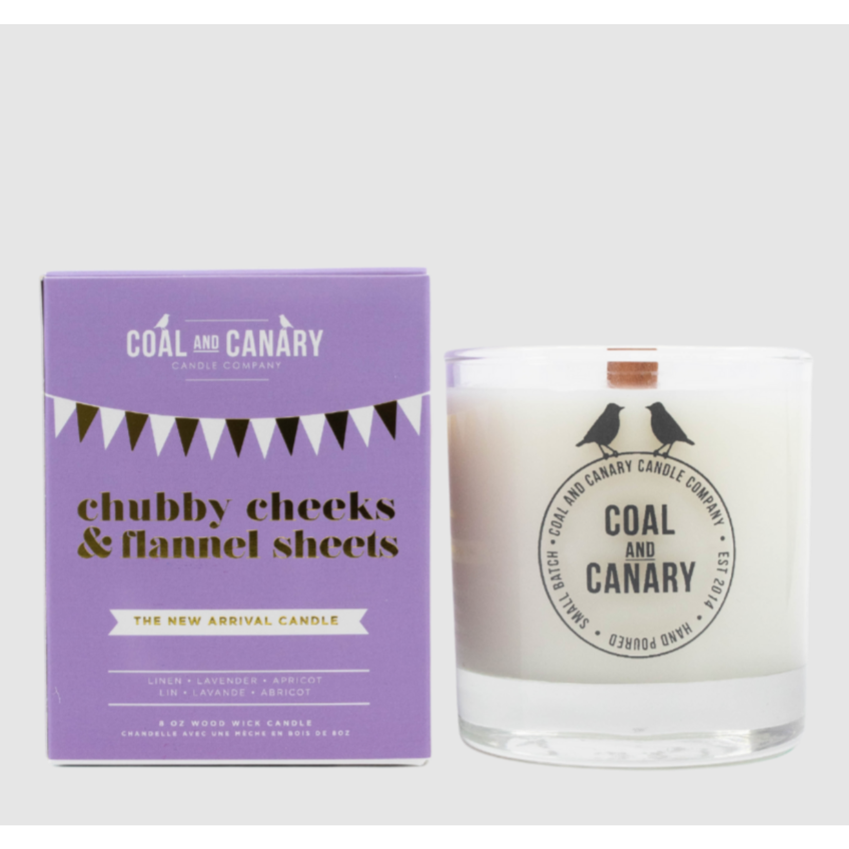 Coal and Canary Chubby Cheeks & Flannel Sheets