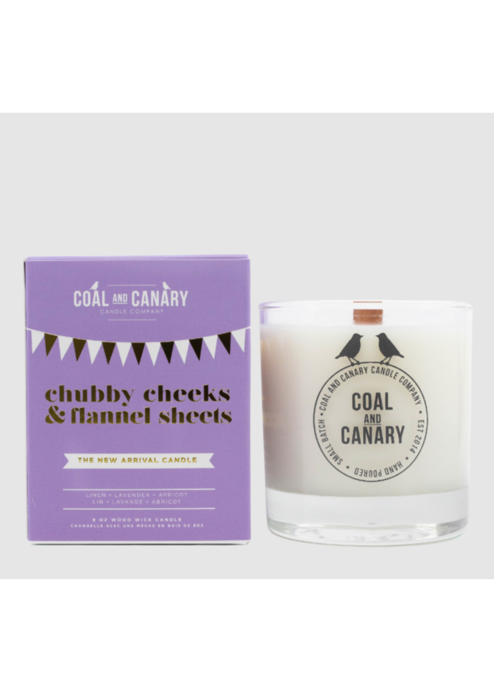 Coal and Canary Chubby Cheeks & Flannel Sheets