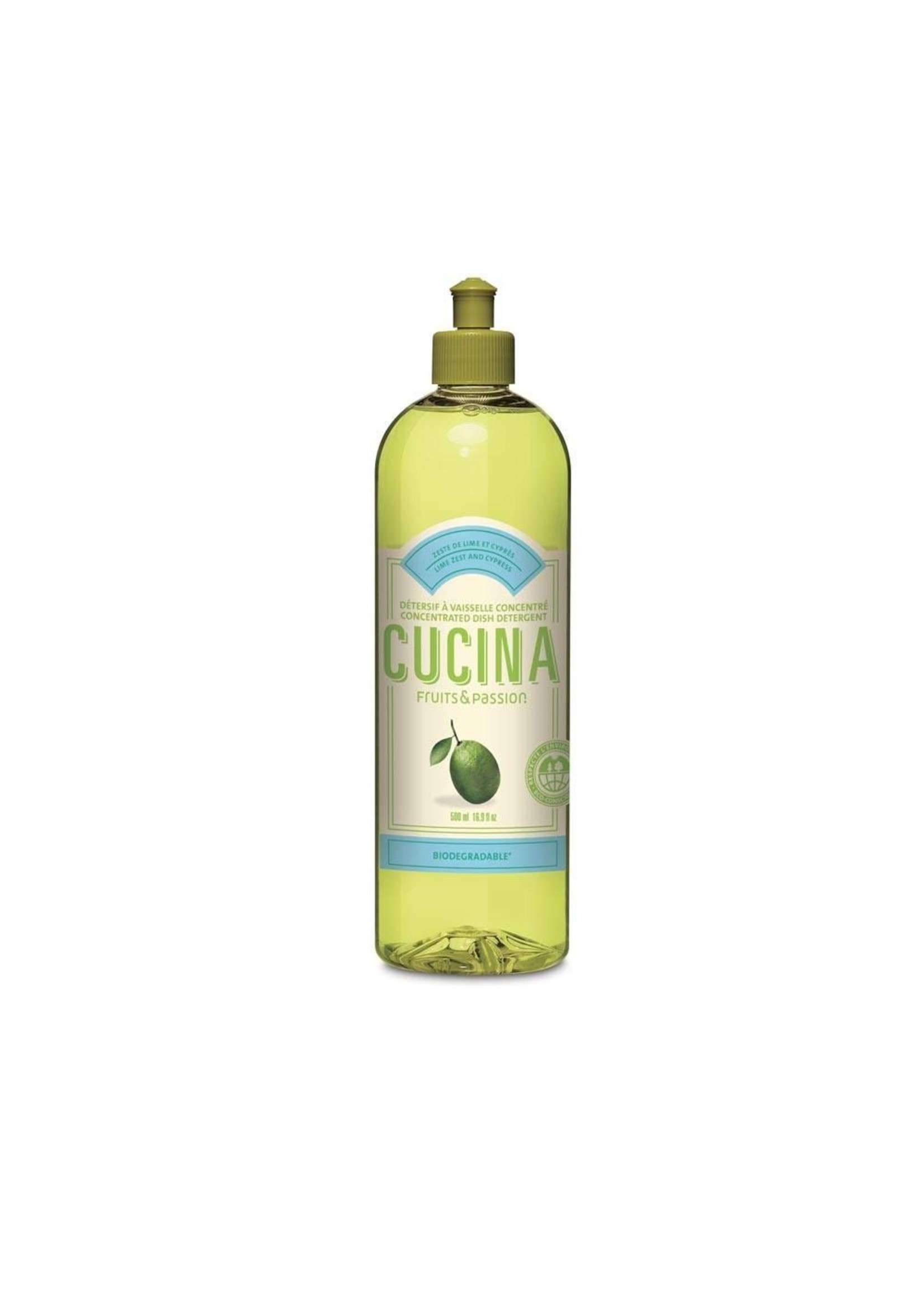 Cucina Concentrated Dish Detergent - Lime Zest and Cypress