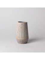Kanso Designs 6" Rice Husk Origami Vase