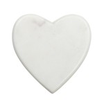Torre & Tagus Marble Heart  Coaster Set/4