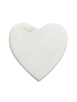 Torre & Tagus Marble Heart  Coaster Set/4