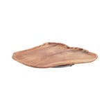 Torre & Tagus Costa Carved Wood Lazy Susan