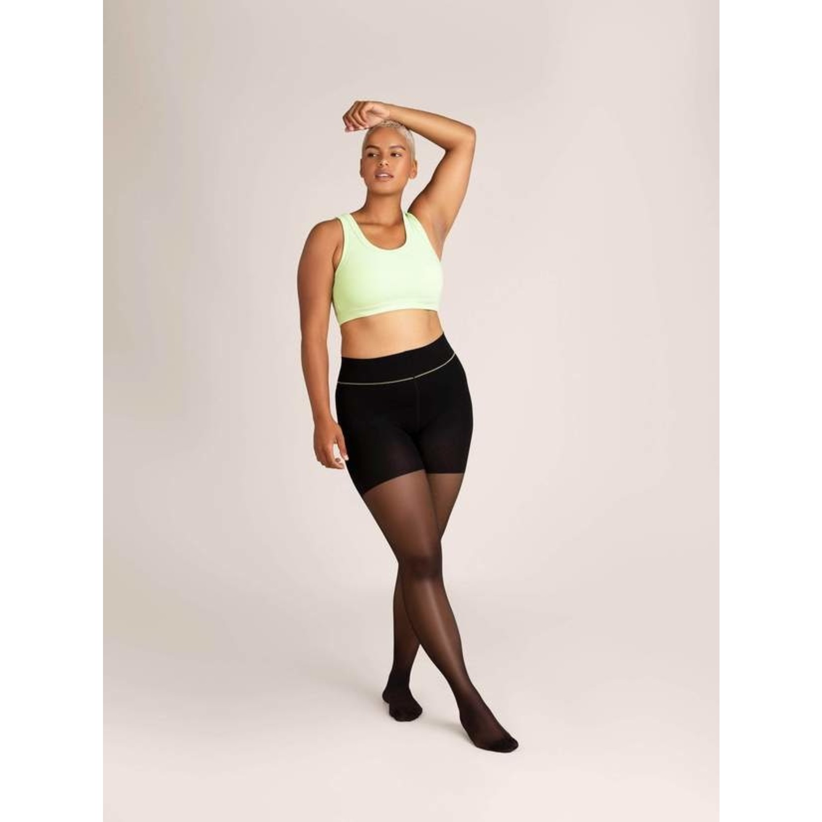 Leggs Body Beautiful Shapers Pantyhose, Q Plus, Jet Black, Long Line  Shaper, Sheer Toe, Shop