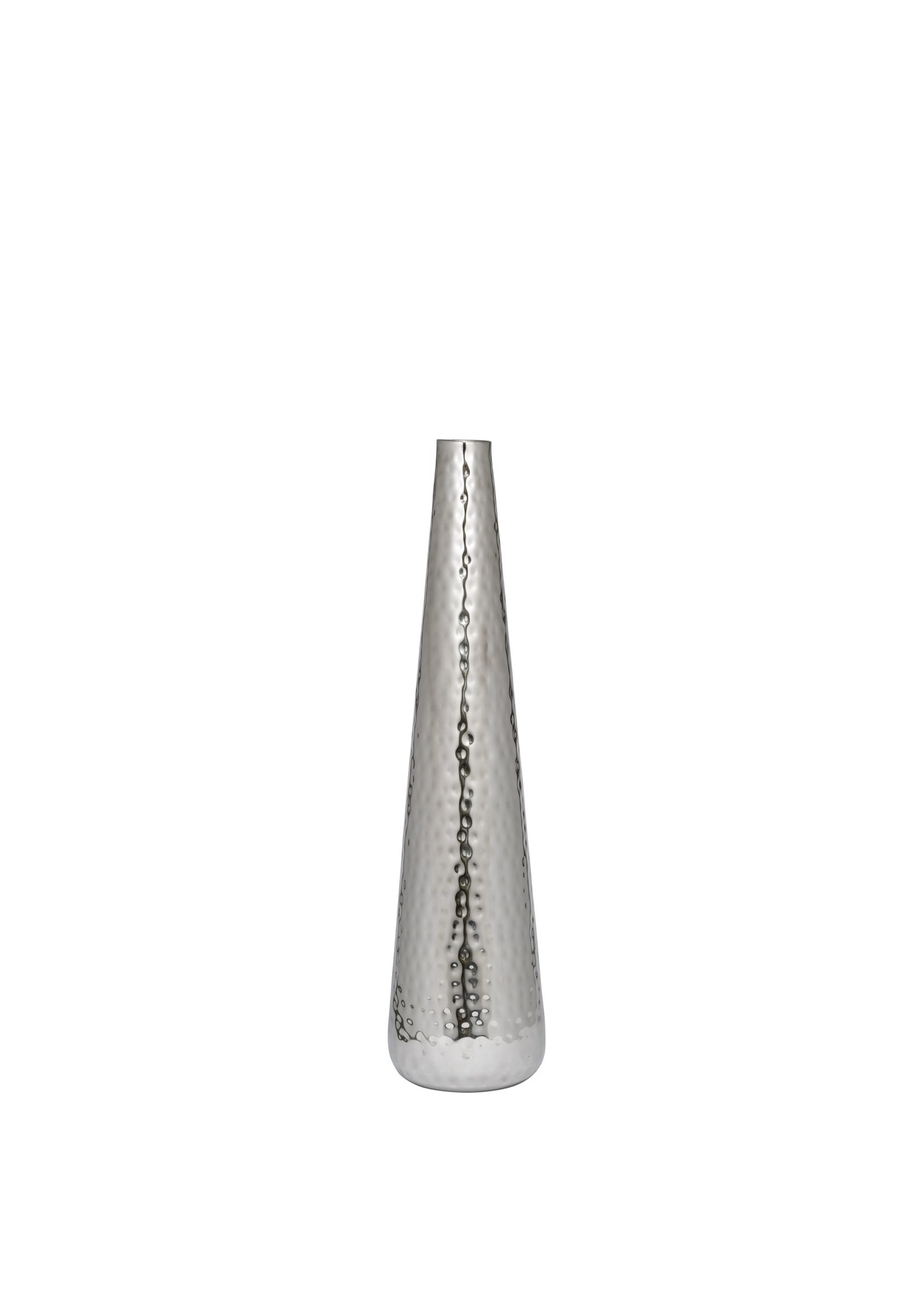 Torre & Tagus Canto Hammered Aluminum Vase - 25.5"