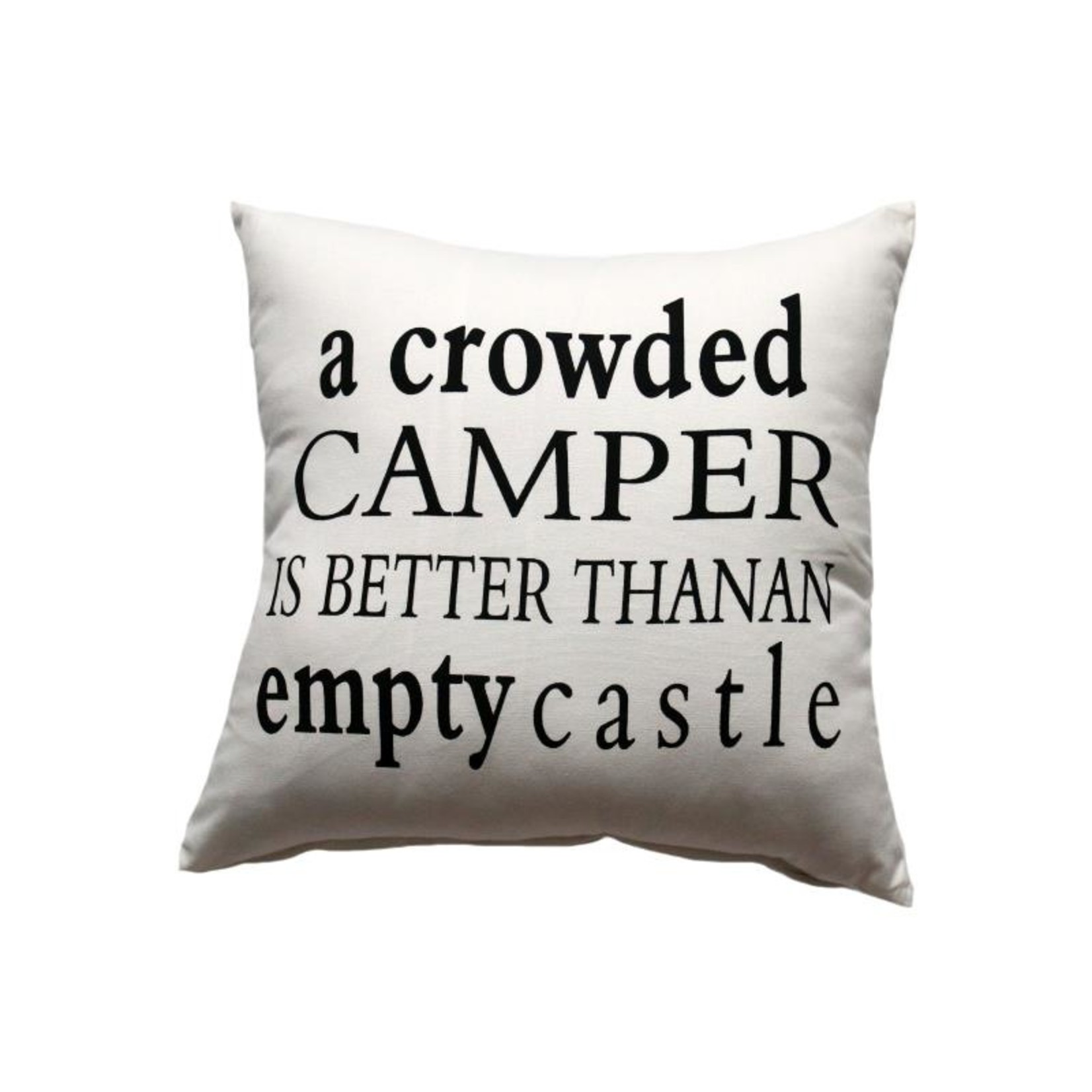 Koppers Crowded Camper Pillow - 18x18