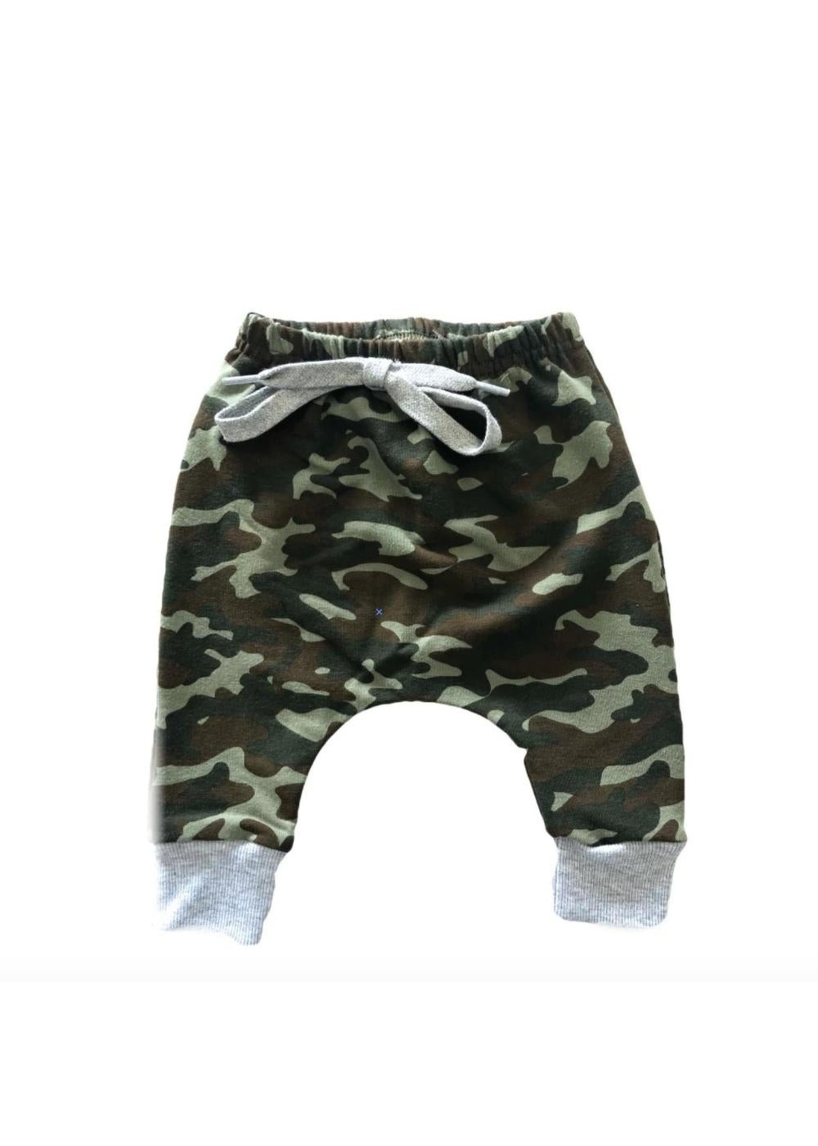 Portage and Main Camo with Grey Trim Jogger - 1/2T