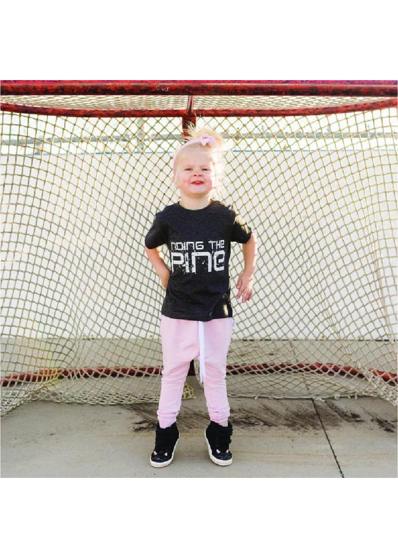 Portage and Main Pink Joggers - 3/4T