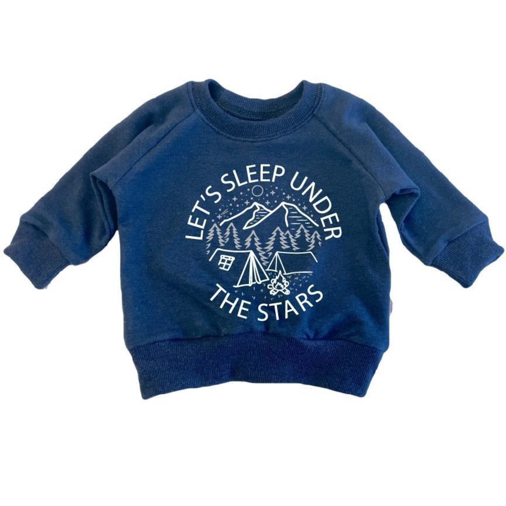 Portage and Main Let's Sleep under the Stars - Navy - 5/6T