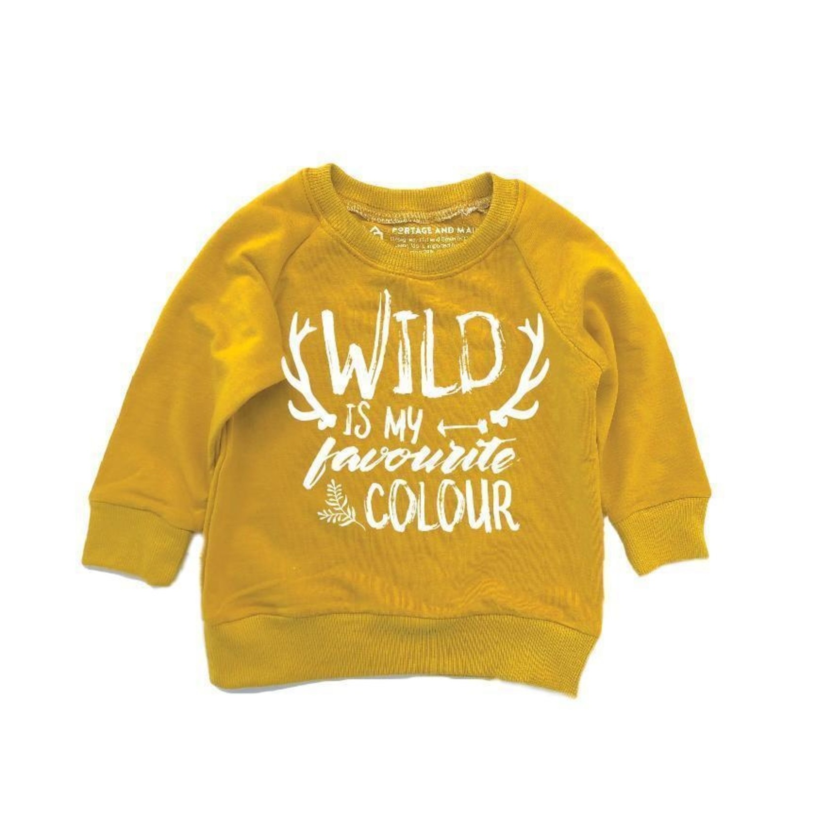 Portage and Main Wild is my Favorite Colour - Gold - 5/6T
