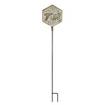 Evergreen Pollinator Friendly Distressed Garden Stake - 14"