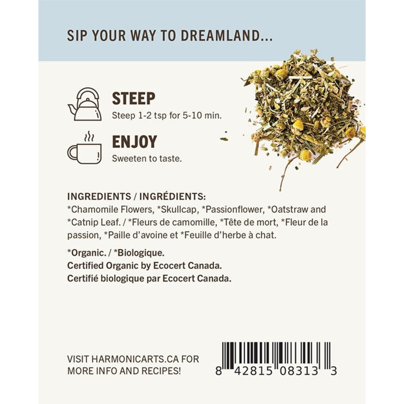 Harmonic Arts Dream Tea - 60g