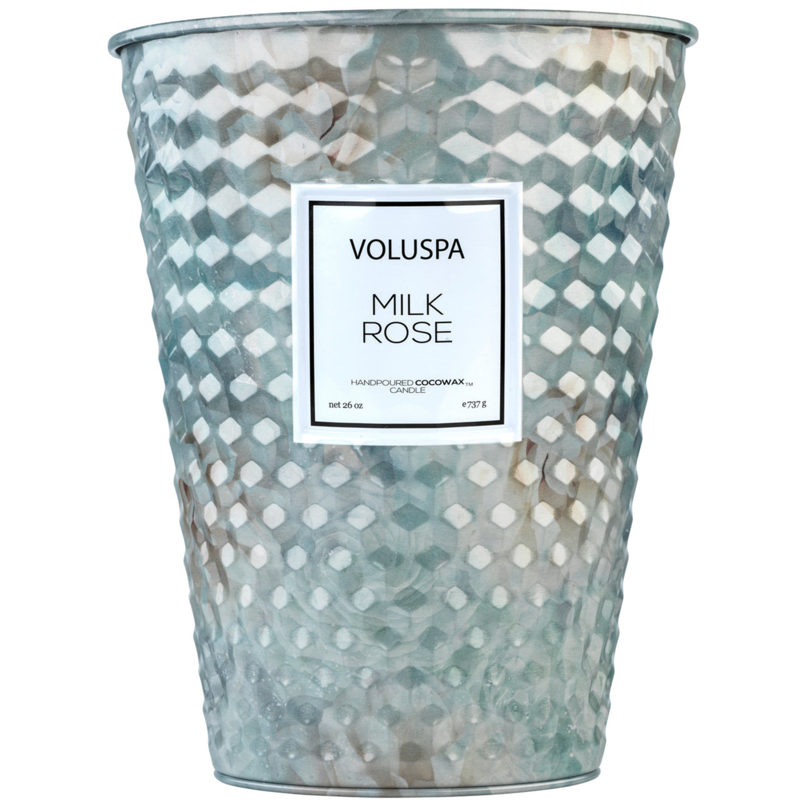 Voluspa Milk Rose Table Tin