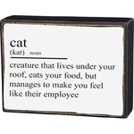 Koppers Cat Box Sign