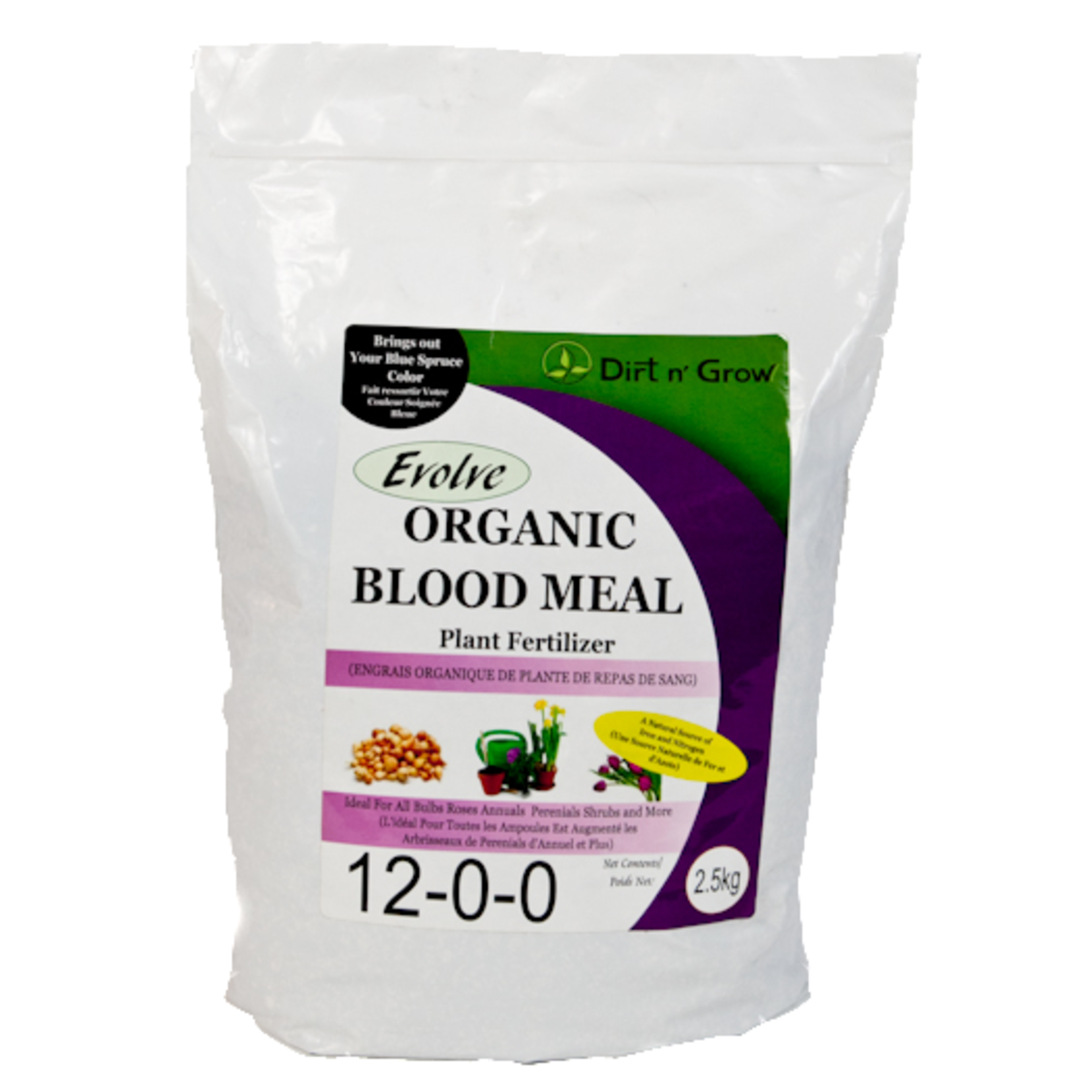 Evolve Organic Fertilizers Blood Meal 12-0-0 - 2kg